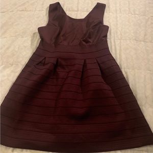 New York & Company Maroon Dress - Size XL